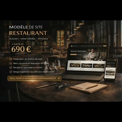 Modèle de site web professionnel – Templates TitouWeb