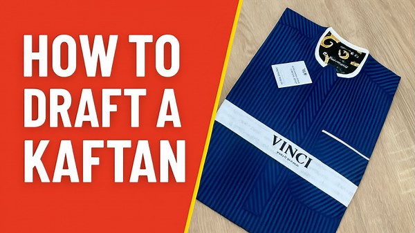 Kaftan Kurti Drafting Tutorial: Step-by-Step from Start to Finish