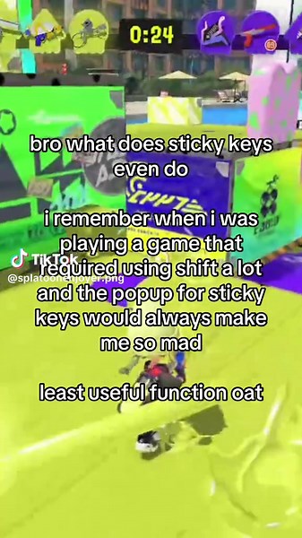 ⭐️ 𝘡𝘌𝘙𝘖! ⭐️ (@splatoonenjoyer.png)’s video of Sticky Keyboard