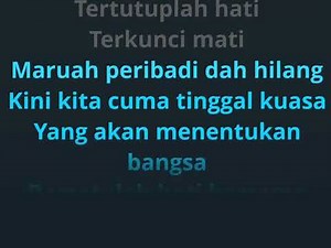 WARISAN (Anak Kecil Main Api) KARAOKE tanpa vokal