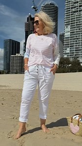 FRENCH INSPIRED! 💗🤍💙💛 Stripes have now become a TIMELESS STAPLE, emblematic of FRENCH FASHON. I am in LOVE with this gorgeous @saintjamesau BRETON SHIRT in soft light COTTON. A perfect summer top with a mix of PALE PINK, WHITE, LIGHT BLUE and YELLOW STRIPES. So VERSATILE and a fabulous look with jeans, skirts or tailored pants. MADE IN FRANCE! 💞 ~~ *LINKS in STORIES! ~~ Leanne 157cm or 5’2” wears Carolles Drop Shoulder Shirt from @saintjames ~~ Styled by Leanne @thiswiththis #thiswiththis #