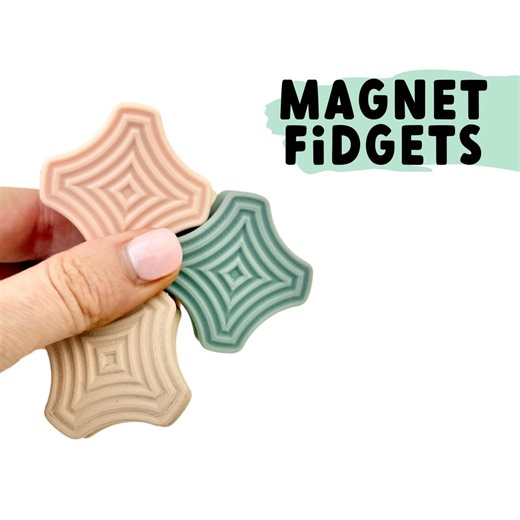 Magnet Fidget Toy | Sliding Magnetic Square for Fidgeting and Focus | Sensory Fidget for Teens and Adults - Etsy UK