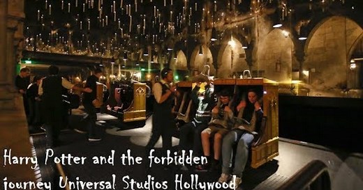 Harry Potter and the forbidden journey - FULL RIDE - Universal Studios Hollywood