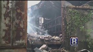 Fire Destroys Foundry