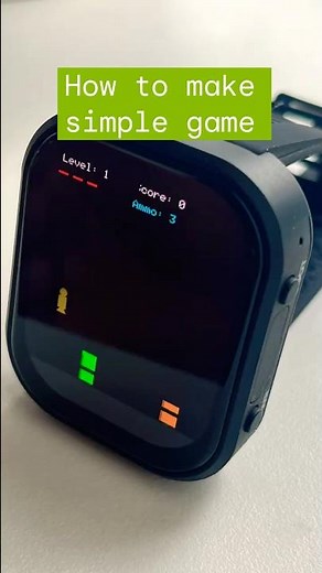 How to make simple game for the Waveshare ESP32-C6 2.06-inch AMOLED Watch.