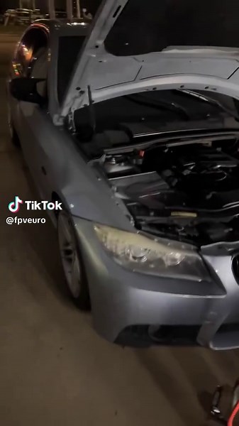 Sam’s e90 breaking down again 💀. Bro went thru 2 batteries before he found out it was the alternator🪦 ##bmwactivites##brokendown##carfails##e90##m57