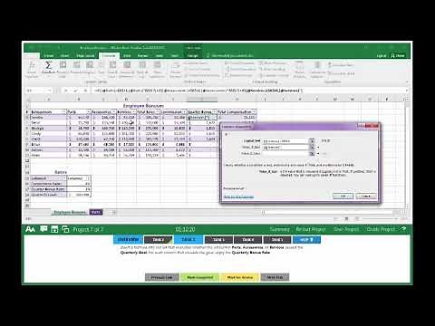 Excel 2016 Exam 1 - Project 7