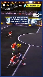 392K views · 1.1K reactions | Le but très fin de Jérémy Ménez en Kings League. (Crédit : Kings League France) | After Foot RMC | Facebook