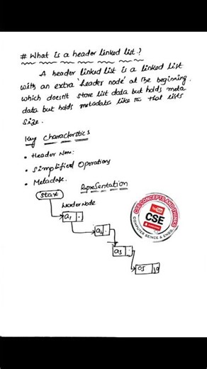 What is a Header Linked list.? | Engineering Viva Questions | Interview Questions