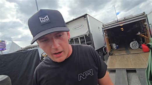 Dylan Newsome on the last lap transfer battle with Ronnie Bassett Jr | Short Track SCENE