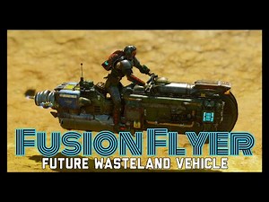 Fusion Flyer | Future Wasteland Vehicle | Fallout 76 C.A.M.P. Build | RADRUX