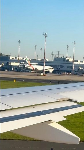 Inside Eurowings A320 Takeoff from Düsseldorf – Cabin View (Part 1) | Flight to Milan #shortvideo