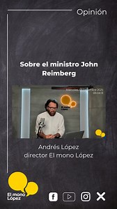 88K views · 3.3K reactions | #Opinión| Nuestro director, Andrés López opinó sobre las declaraciones del Ministro del Interior, John Reimberg acerca de las cifras de operativos policiales en el marco de la guerra armada interna. | Andrés el mono López | Facebook