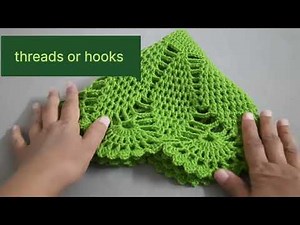 💥👉Crochet New Easy Design Thalposh/थालपोश/थालीकवर/टेबलमैट ❤️woolen rumal /