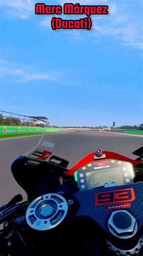 Marc Márquez drivers eye view on Thailand GP - #moto #motogp #ducati #marcmárquez #thailandgp