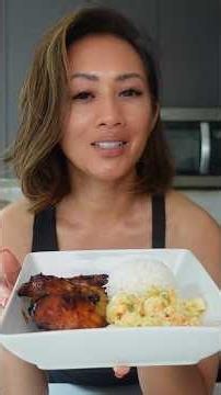 Easy Huli Huli Chicken with Creamy Hawaiian Mac Salad