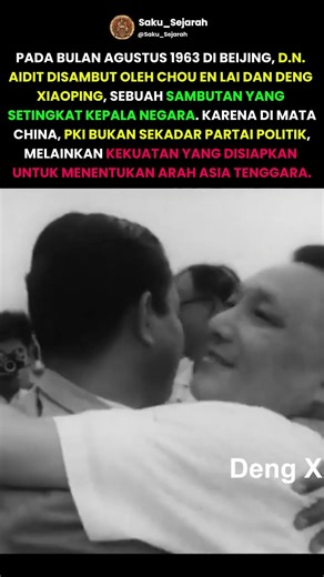 BUKAN PRESIDEN, BUKAN MENTERI. TAPI ORANG INI DISAMBUT SEPERTI RAJA DI BEIJING! #sejarahindonesia
