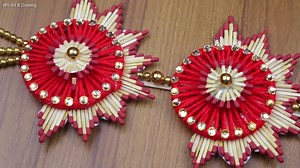 7.6K views · 315 reactions | AWESOME! Craft Ideas with Match Sticks || Showpiece from matchstick #diy #crafts #diycraft #diyideas #organizer #wallhanging #matchstick #showpiece | NR Art & Drawing | Facebook