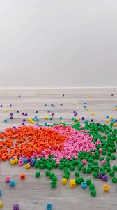 Stacking Bricks in Reverse (Satisfying) | infinite reverse videos