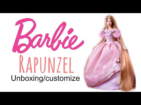 Barbie as rapunzel doll collectors edition review review.