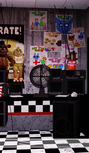 If they look at me, THE VIDEO ENDS! #roblox #fnaf #shorts