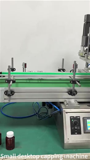 Small Desktop Trigger Cap Capper Plastic Glass Bottle Capping Machine Twist Off Cap Machine for Water Bottle Price