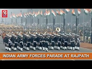 69th Republic Day Celebrations | Indian Army Forces Parade At Rajpath | New Delhi | V6 News