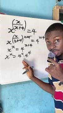Learning how to solve tricky algebra exponential equations #maths #basicproblems #viral #fyp #learn