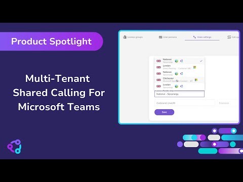 What is Multi-Tenant Shared Calling for Microsoft Teams