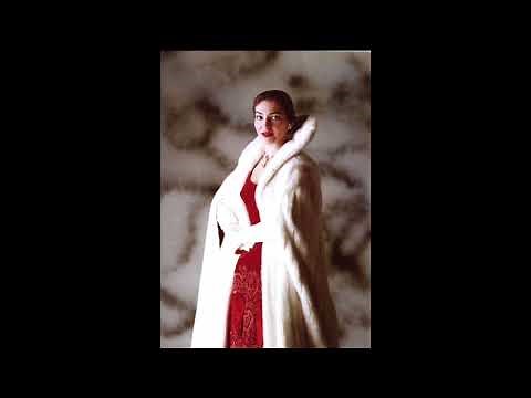Maria Callas's dramatic voice in coloratura arias