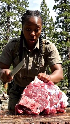 She Cooked BUFFALO Meat from Scratch 😱🔥 (You Won’t Believe This!)