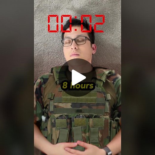 I tried the Navy SEAL sleep hack | navy seal 8 min nap