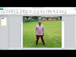Microsoft Publisher | How to design student IDS