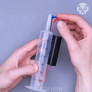 771K views · 626 reactions | Simple DIY Electric Craft Using Syringe | Crafty Panda How | Facebook