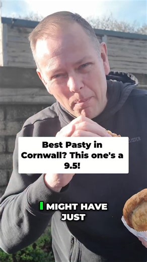 Rich Rates Food on Instagram: "Cornwall's Best Pasty? £5.50 Steak Pasty Review! #pasty #food #foodstagram #foodie #youtube"