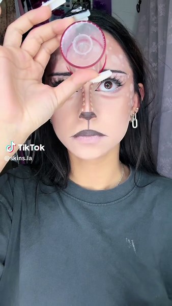 Losing Innocence: Short Video with Deer and Makeup