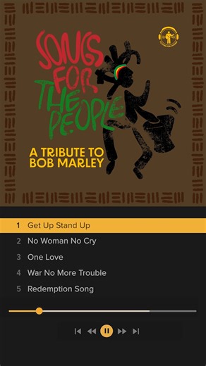 Bob Marley believed music could change the world, and he lived that truth every day. "Songs For The People" is our tribute to that legacy and a reminder to keep choosing peace. Download here: https://playingforchange.com/music | Playing For Change