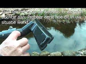 Vijver schoonmaken met slibzuiger en Kärcher. Handige tips over vijveronderhoud.