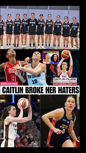 Caitlin Clark DESTROYS Critics After Team USA’s BLOWOUT Win Against New Zealand! #caitlinclark