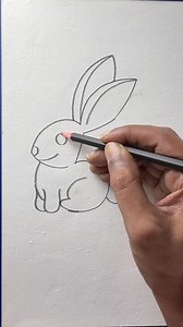 How to draw a rabbit with number 5 | Cosmic Candy Art