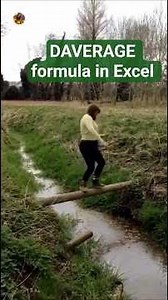 How to use DAVERAGE formula in Excel?#excel#mstechtricks#msoffice#computereducation#computertechnic
