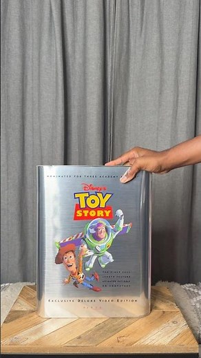 Unboxing nostalgia feat Toy Story VHS deluxe collectors edition. #shorts #ToyStory 🤠🐴🧑‍🚀🚀