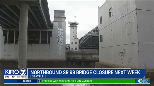 Video: SR 99 bridge closure next week