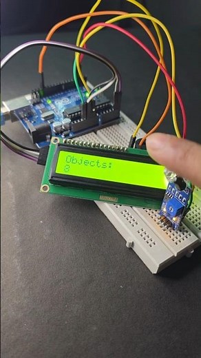 Arduino Object Counter | IR Sensor + I2C LCD + Buzzer Project