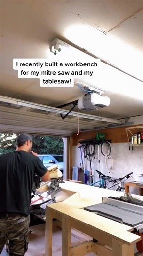 Flip it. Cut it. Store it. 🔄 A compact flip-flop mitre saw bench that saves space, time, and your back 💪 ✅ Rotate the saw when you need it ✅ Fold it away when you don’t ✅ Built strong & perfectly level 📐 Step-by-step metric inch plans 👉 Link in bio to grab your copy • • #woodworking #diy #wood #workbench #fyp | Woodoptix