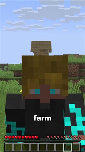 Rabbits Secretly Ruin Your Minecraft Crops! #minecraft #secrethacks #minecraftshorts #gaming #viral