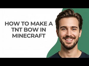 How To Make A TNT Bow In Minecraft - GUIDE!