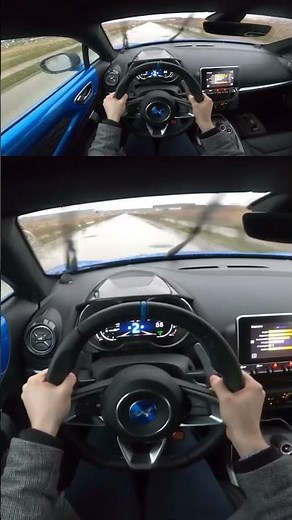 Alpine A110 Légende GT POV Acceleration #carpoV