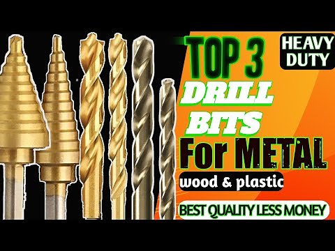 Top 3 titanium or cobalt drill bit for metal | Review 2023 |