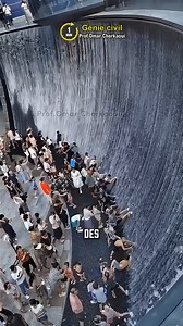 En Chine Cette cascade parfaite est artificielle 😍 _____________________________ #construction #OmarCherkaoui #ingénierie #architecture | Omar Cherkaoui